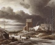 Winter Landscape 1670 - Jacob Van Ruisdael