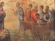 Appearence on Lake Tiberias 1308-11 - Duccio Di Buoninsegna