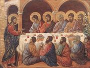 Appearence While the Apostles are at Table 1308-11 - Duccio Di Buoninsegna