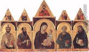 Polyptych No. 28, 1300-05 - Duccio Di Buoninsegna
