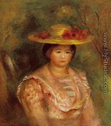 Bust Of A Woman (Gabrielle) - Pierre Auguste Renoir