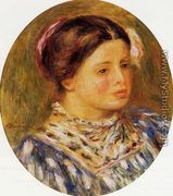 Girl In Blue - Pierre Auguste Renoir