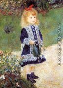 Girl With A Watering Can - Pierre Auguste Renoir