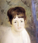 Head Of A Woman - Pierre Auguste Renoir