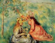 In The Fields - Pierre Auguste Renoir