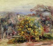 Landscape At Collettes - Pierre Auguste Renoir