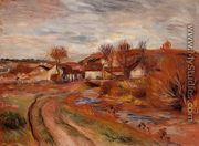 Landscape In Normandy - Pierre Auguste Renoir
