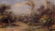 Landscape Near Cagnes - Pierre Auguste Renoir