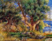 Landscape Near Manton - Pierre Auguste Renoir