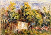 Landscape With Cabin - Pierre Auguste Renoir