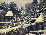 Landscape  Snow Effect - Pierre Auguste Renoir