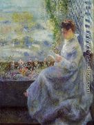 Madame Chocquet Reading - Pierre Auguste Renoir