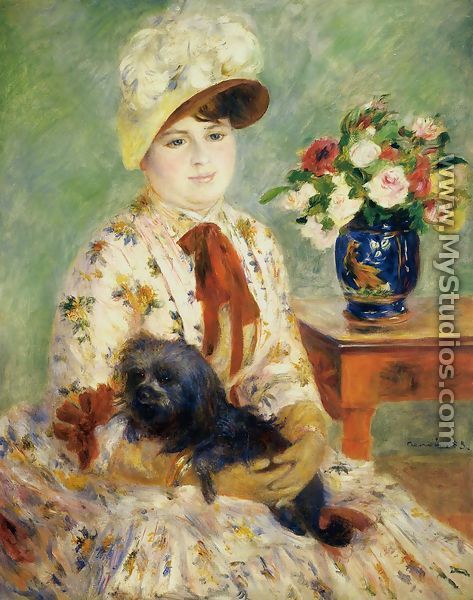 Madame Hagen - Pierre Auguste Renoir