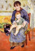 Mother And Child - Pierre Auguste Renoir