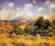 Mount Sainte Victoire2 - Pierre Auguste Renoir