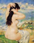 Nude Fixing Her Hair - Pierre Auguste Renoir