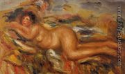 Nude On The Grass - Pierre Auguste Renoir