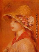 Portrait Of A Young Girl3 - Pierre Auguste Renoir