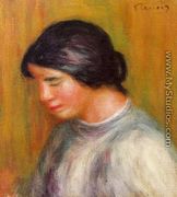 Portrait Of A Young Girl4 - Pierre Auguste Renoir