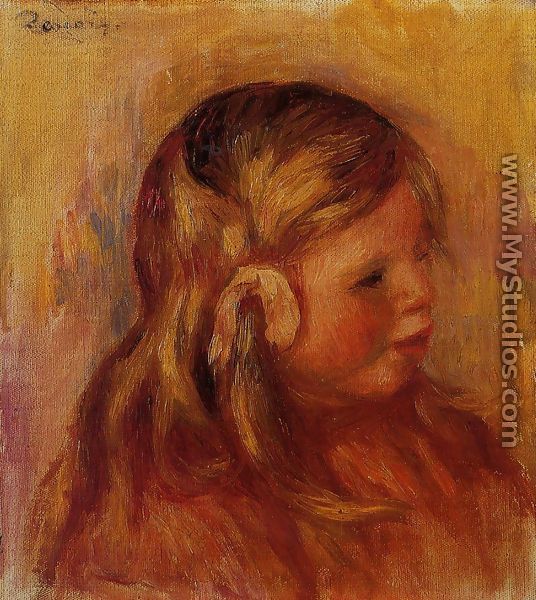 Portrait Of Claude - Pierre Auguste Renoir
