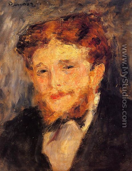 Portrait Of Eugene Pierre Lestringuez - Pierre Auguste Renoir