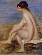 Seated Bather - Pierre Auguste Renoir