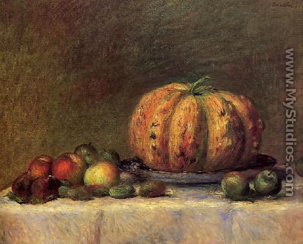 Still Life With Fruit3 - Pierre Auguste Renoir