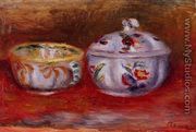Still Life With Fruit Bowl - Pierre Auguste Renoir