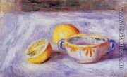 Still Life With Lemons - Pierre Auguste Renoir
