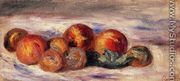 Still Life With Peaches - Pierre Auguste Renoir