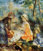 The Apple Seller - Pierre Auguste Renoir