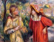 The Conversation - Pierre Auguste Renoir