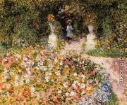 The Garden Aka In The Park - Pierre Auguste Renoir