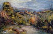 The Hills Of Cagnes - Pierre Auguste Renoir