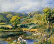 The Laundress - Pierre Auguste Renoir