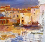 The Port Of Martigues - Pierre Auguste Renoir