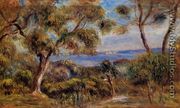 The Sea At Cagnes - Pierre Auguste Renoir