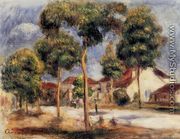 The Sunny Street - Pierre Auguste Renoir