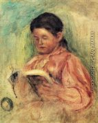 Woman Reading - Pierre Auguste Renoir