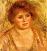 Womans Head2 - Pierre Auguste Renoir