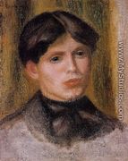 Womans Head7 - Pierre Auguste Renoir