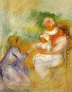 Women And Child - Pierre Auguste Renoir