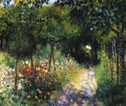 Women In A Garden - Pierre Auguste Renoir
