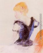 Young Blond Girl - Pierre Auguste Renoir
