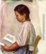 Young Girl Reading3 - Pierre Auguste Renoir