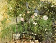 A Corner Of The Rose Garden - Berthe Morisot