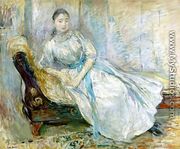 Madame Albine Sermicola In The Studio - Berthe Morisot
