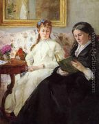 Mother And Sister Of The Artist - Berthe Morisot