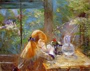 On The Veranda - Berthe Morisot
