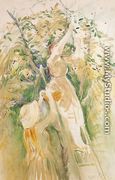 The Cherry Tree (study) - Berthe Morisot